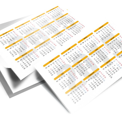 kalendarzyk 2015 na wizytówkę